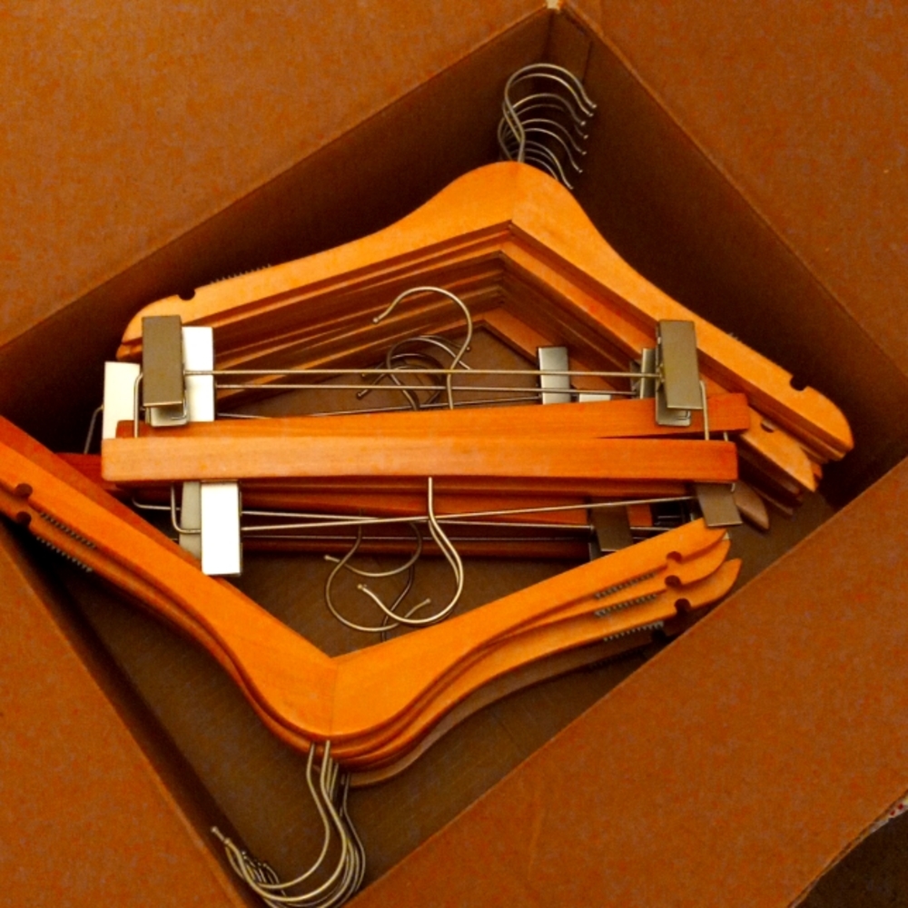 Wooden hangers